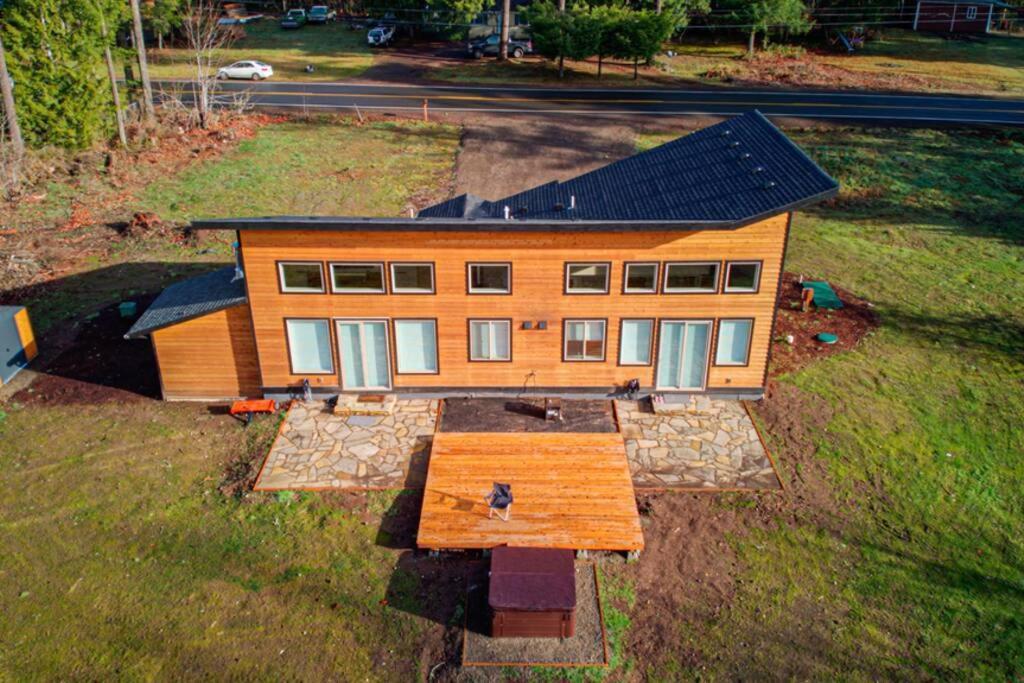Newly Built Modern Chalet Duplex - 1 Mount Hood Village Exteriör bild