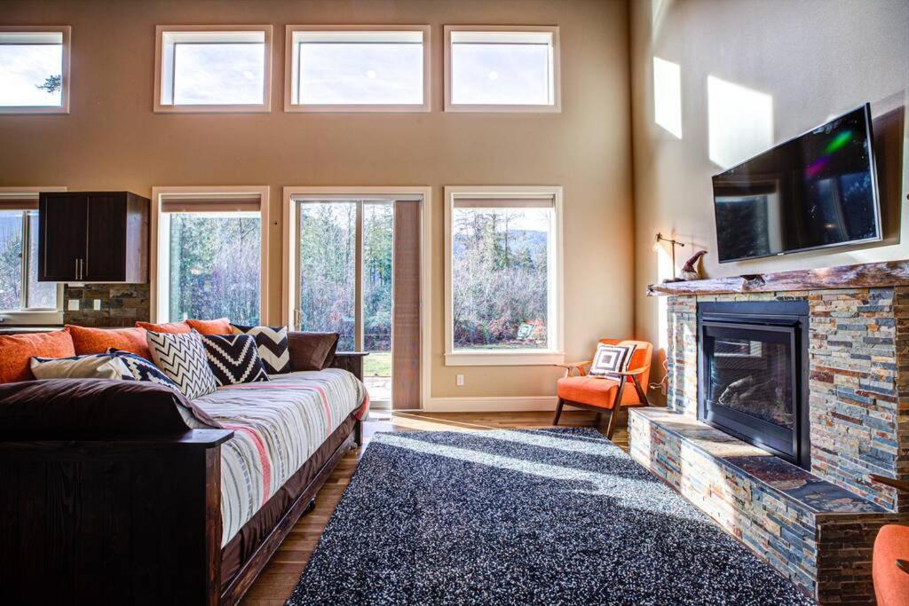 Newly Built Modern Chalet Duplex - 1 Mount Hood Village Exteriör bild