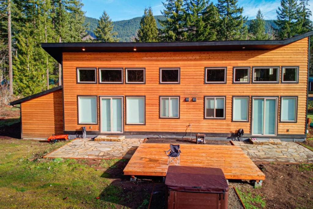 Newly Built Modern Chalet Duplex - 1 Mount Hood Village Exteriör bild