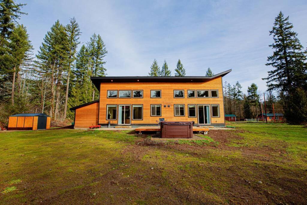 Newly Built Modern Chalet Duplex - 1 Mount Hood Village Exteriör bild
