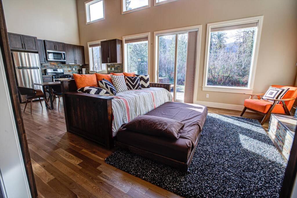 Newly Built Modern Chalet Duplex - 1 Mount Hood Village Exteriör bild