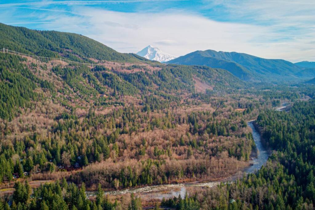Newly Built Modern Chalet Duplex - 1 Mount Hood Village Exteriör bild
